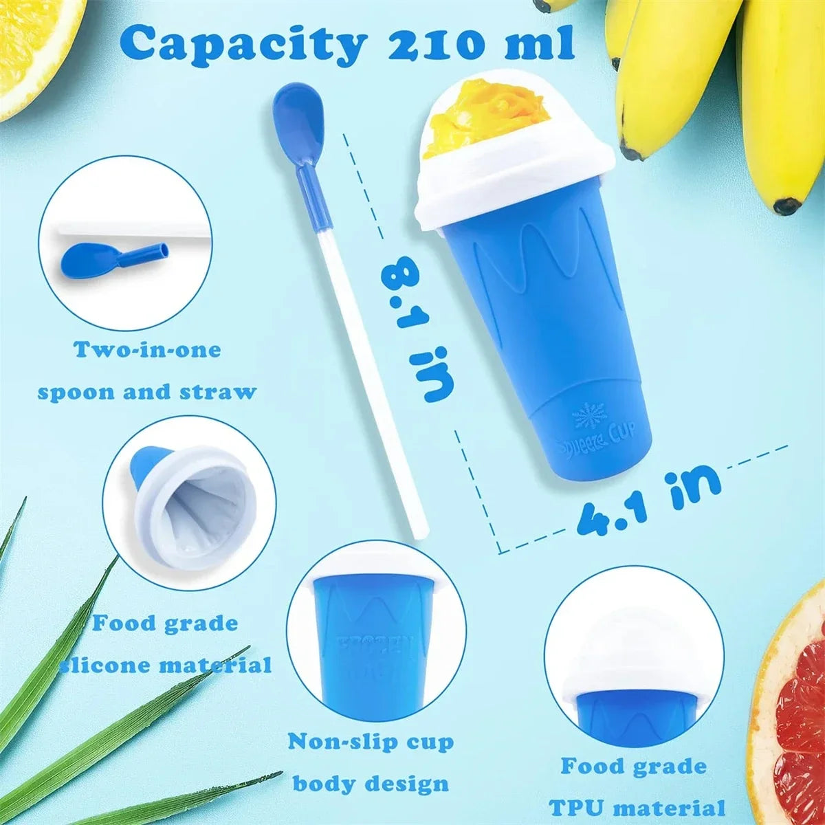 FrostoCup™ – Portable Slushie & Smoothie Maker