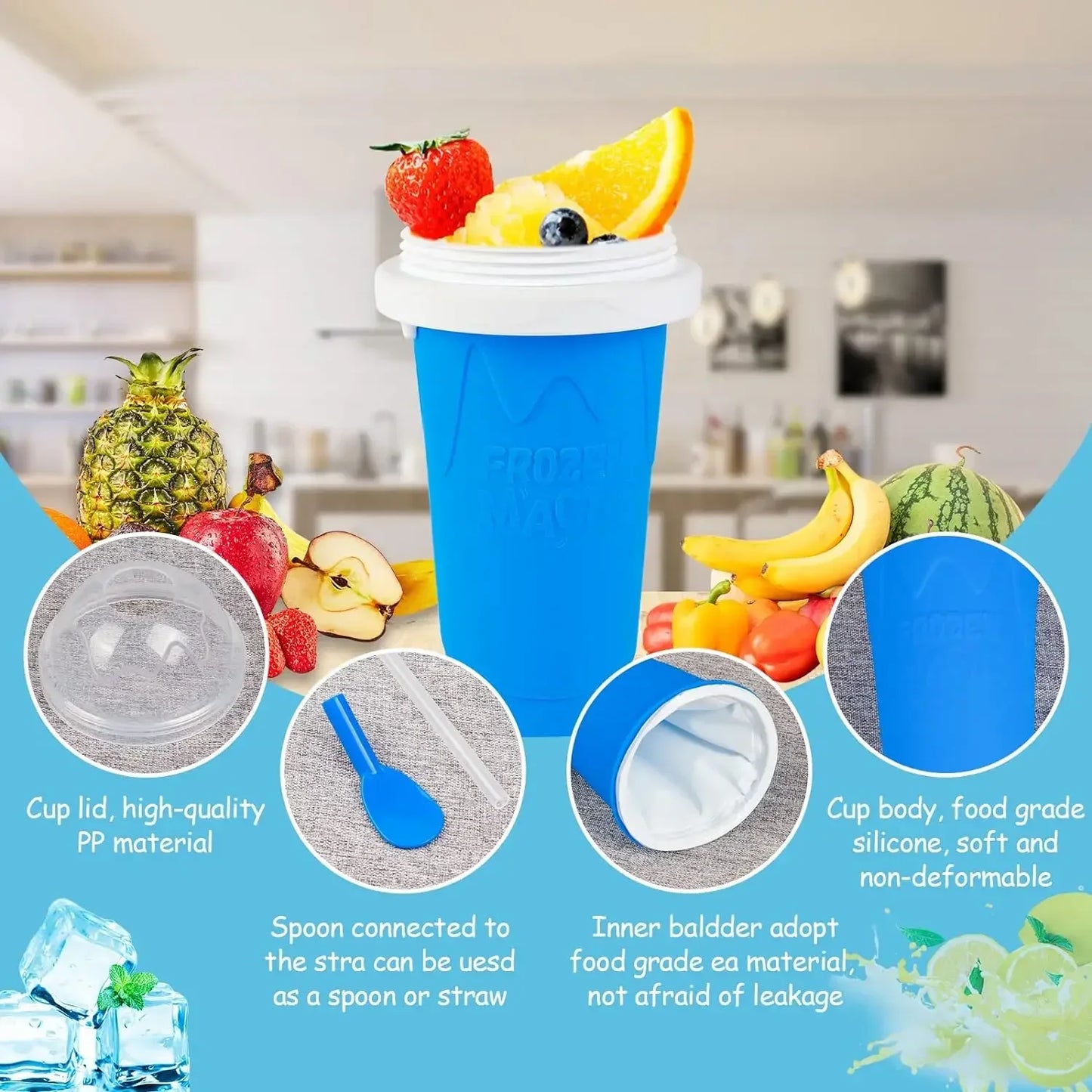 FrostoCup™ – Portable Slushie & Smoothie Maker