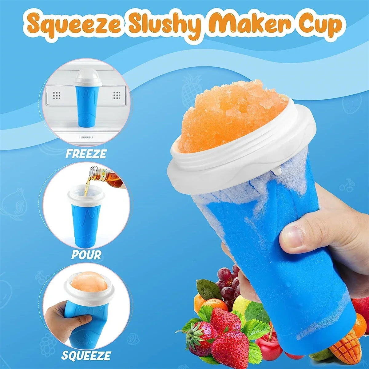 FrostoCup™ – Portable Slushie & Smoothie Maker