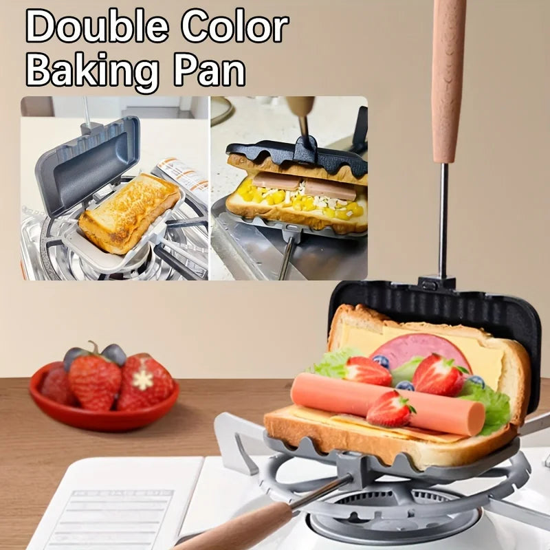 Grilluxe™ - Double-Sided Sandwich Baking Pan