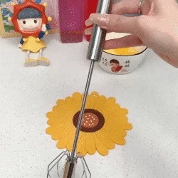 WhiskPro™ – Semi-Automatic Stainless Steel Egg Beater