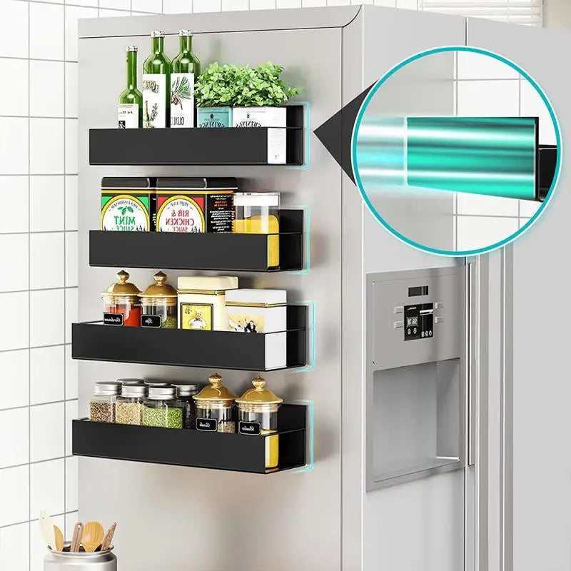MagniRack™ – Magnetic Refrigerator Organizer Shelf