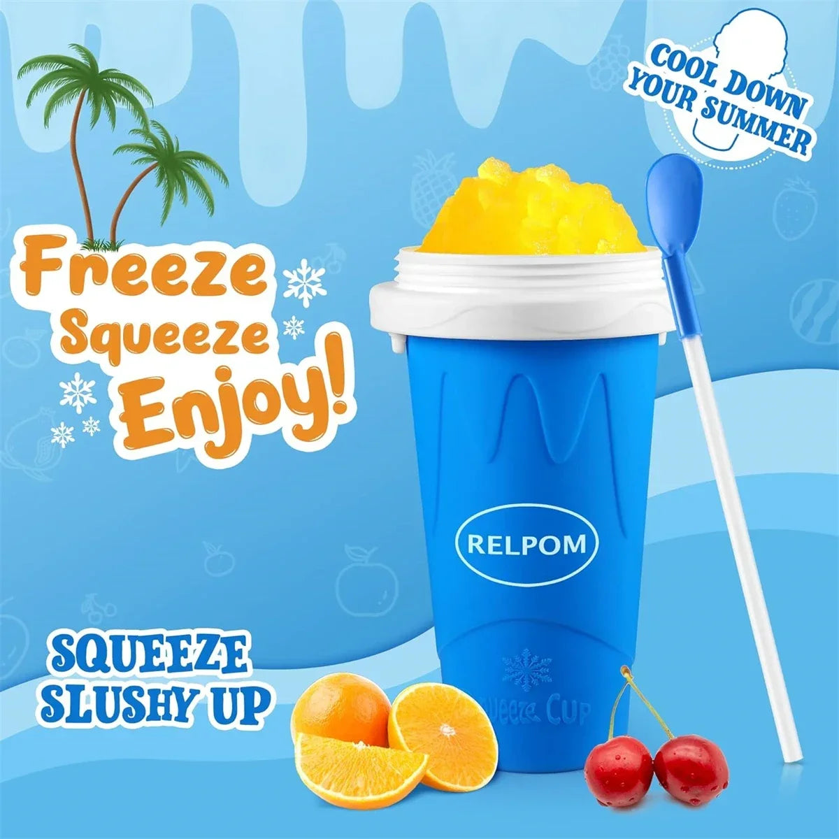 FrostoCup™ – Portable Slushie & Smoothie Maker